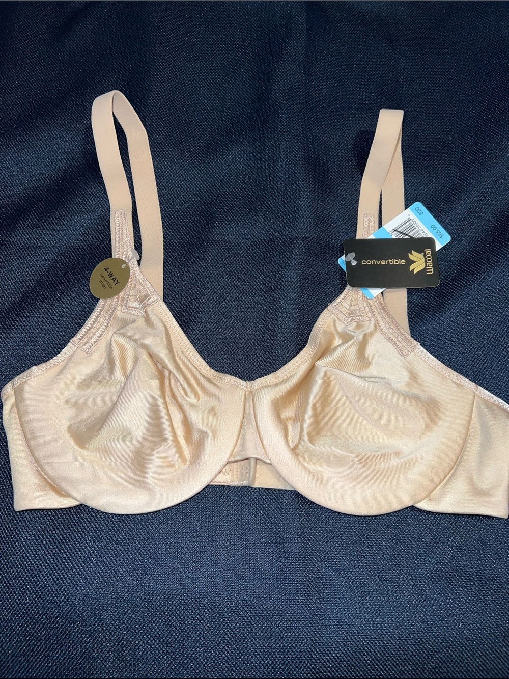 Wacoal Convertible Underwire Bra in Beige Size 32C 1005264